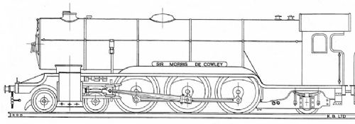 Sir William Morris O Gauge Drawings